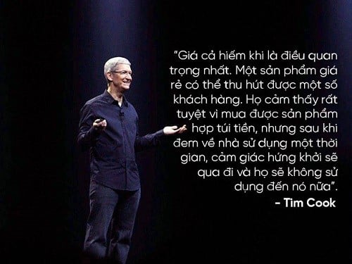 Những câu nói hay của nhà lãnh đạo Apple