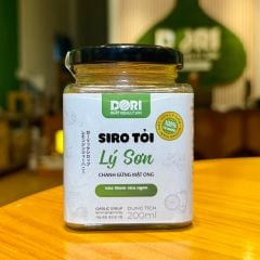 Câu chuyện sản phẩm Siro Tỏi Lý Sơn Dori – Dịu Dàng Tự Nhiên, Hương Vị Quê Đảo