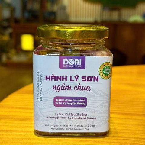 Câu chuyện sản phẩm Hành Lý Sơn Ngâm Chua DORI