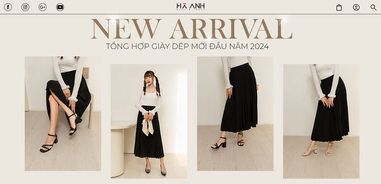 NEW ARRIVAL - TỔNG HỢP GIÀY DÉP MỚI ĐẦU NĂM 2024