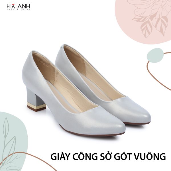 giày công sở gót vuông