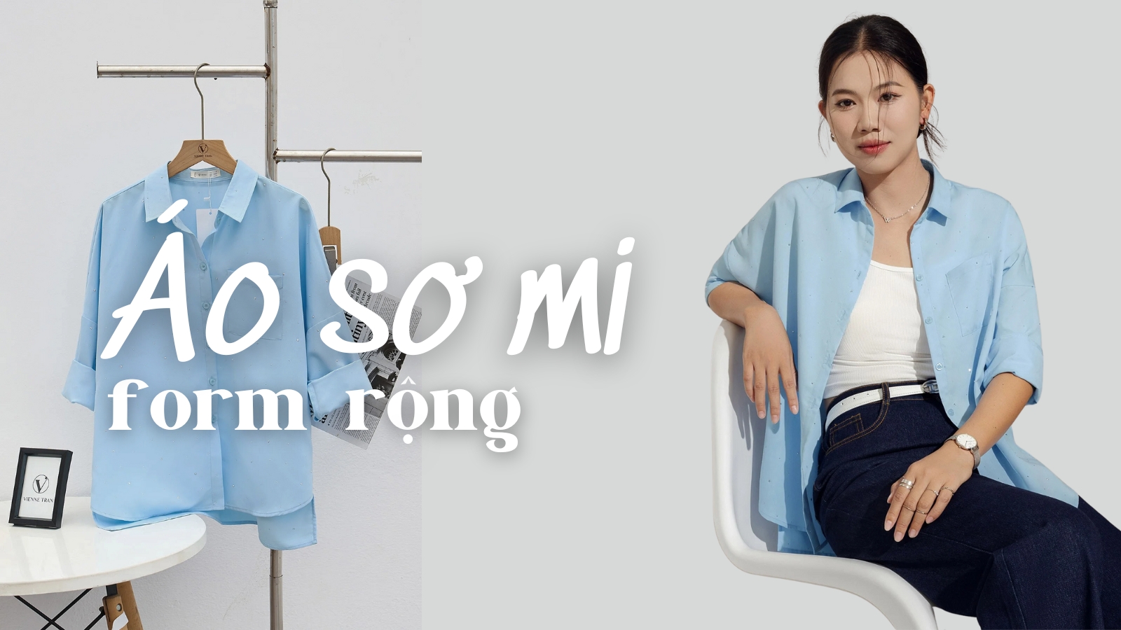 Phong Cách Áo Sơ Mi Nữ Form Rộng Cho Nàng Hiện Đại