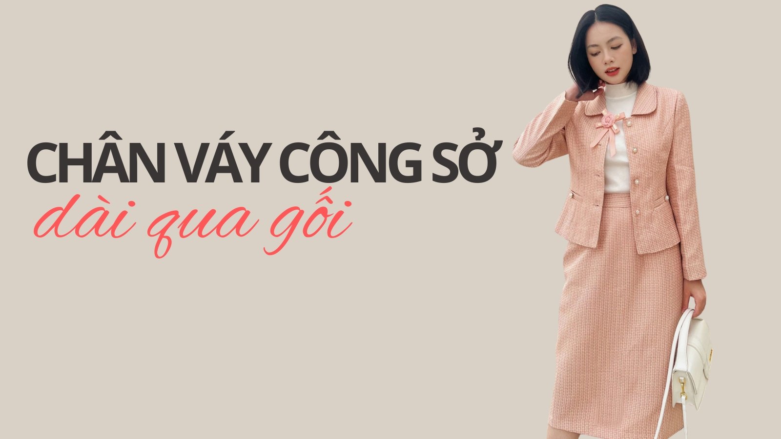 Bí Quyết Chọn Chân Váy Công Sở Dài Qua Gối Thanh Lịch