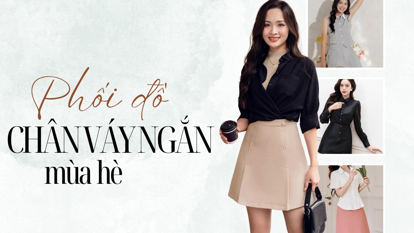Phối Đồ Chân Váy Ngắn Mùa Hè: Gợi Ý Mix&Match Vừa Đẹp Vừa Mát