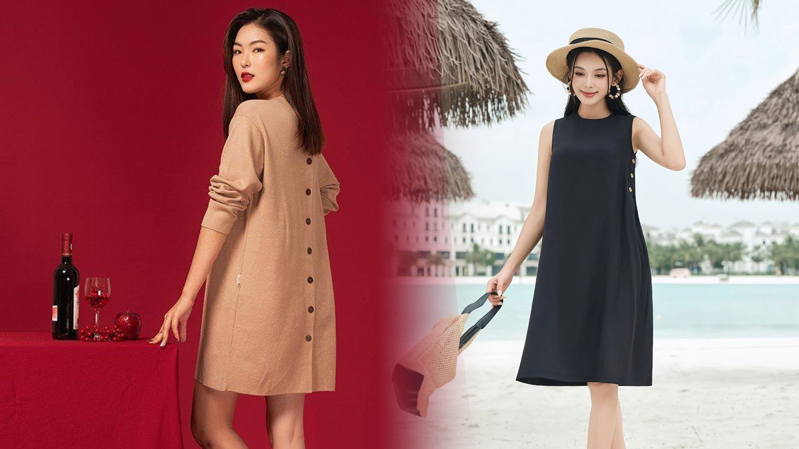 Cách Phối Đồ Biến Chiếc Đầm Suông An Toàn Trở Nên Cuốn Hút
