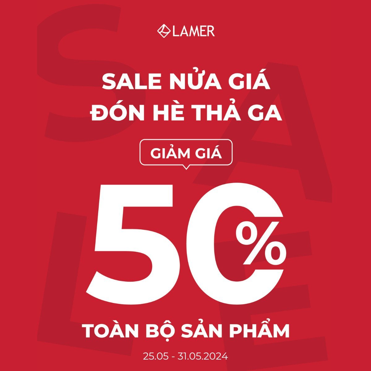 SALE NỬA GIÁ, ĐÓN HÈ THẢ GA