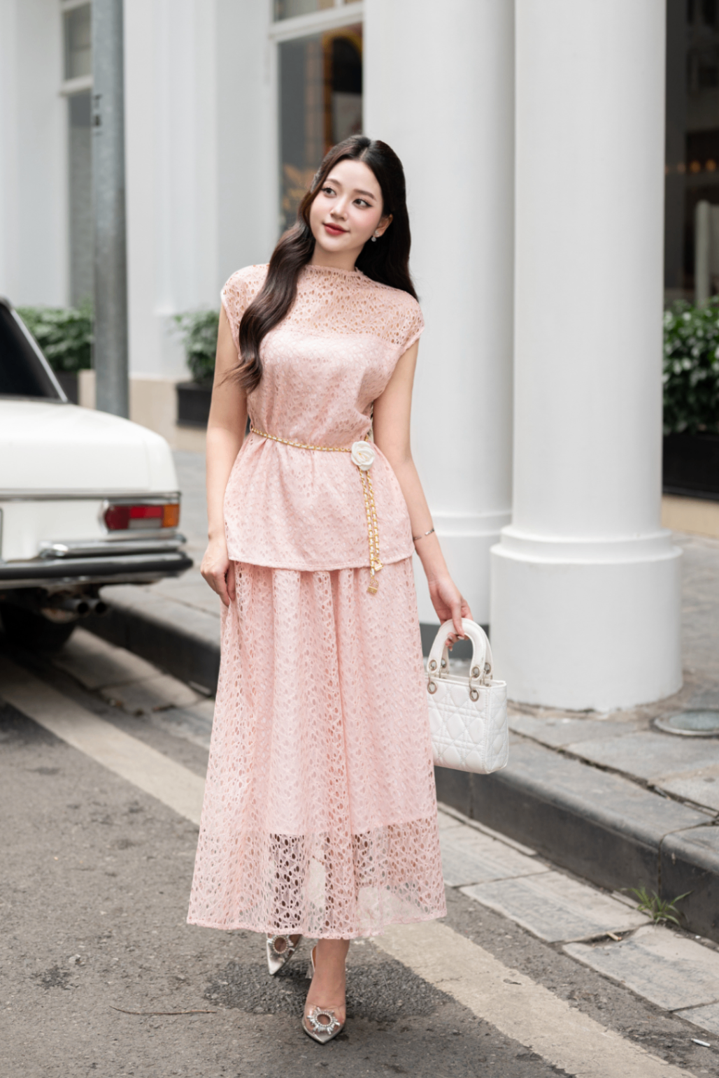 Set đồ đi chơi buổi tối nữ tính, thu hút