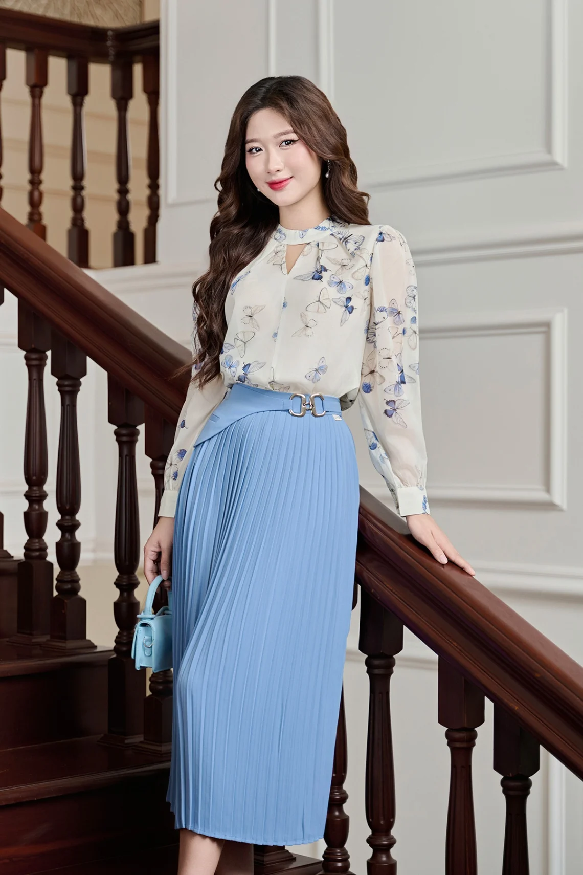 Áo cổ tàu tinh tế