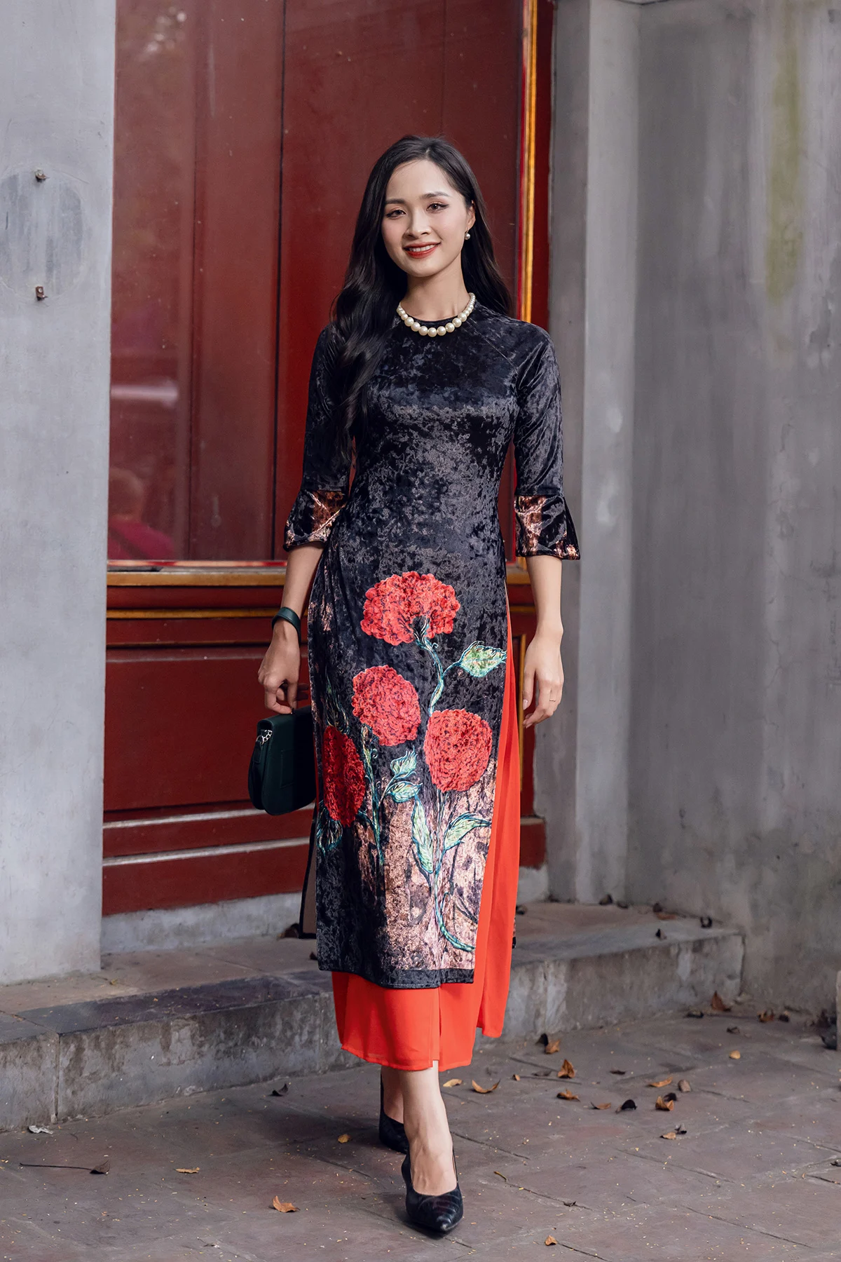 Áo dài tặng mẹ