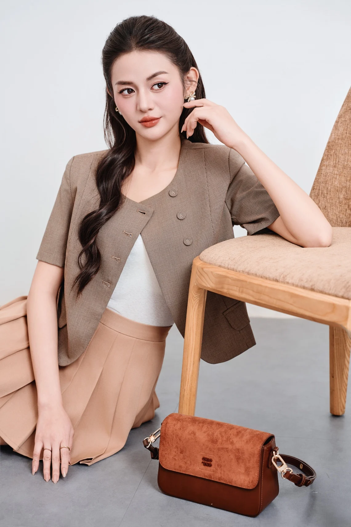Áo vest dáng lửng