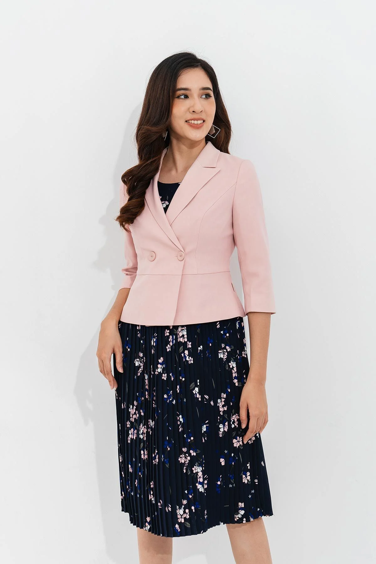 Áo vest dáng peplum