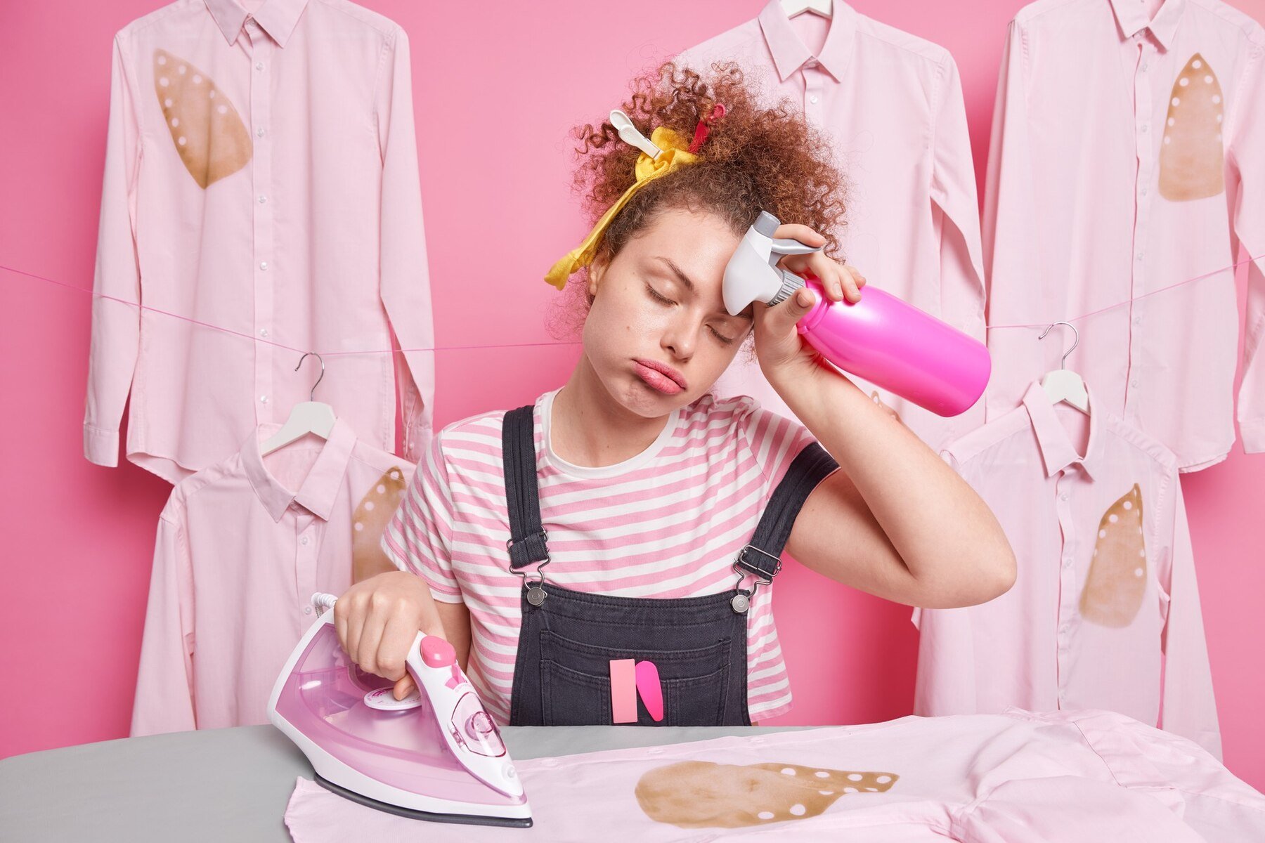 nên chú ý chất liệu áo để tránh làm cháy