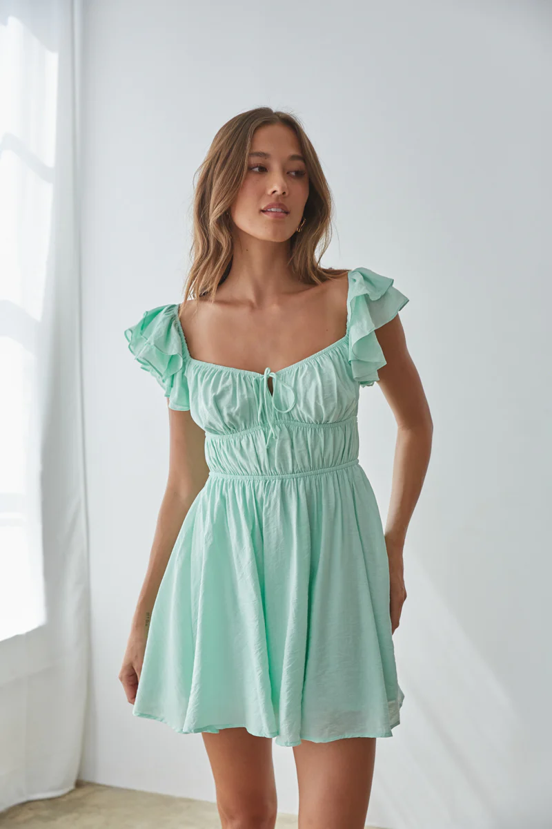 Đầm babydoll trẻ trung, dễ thương