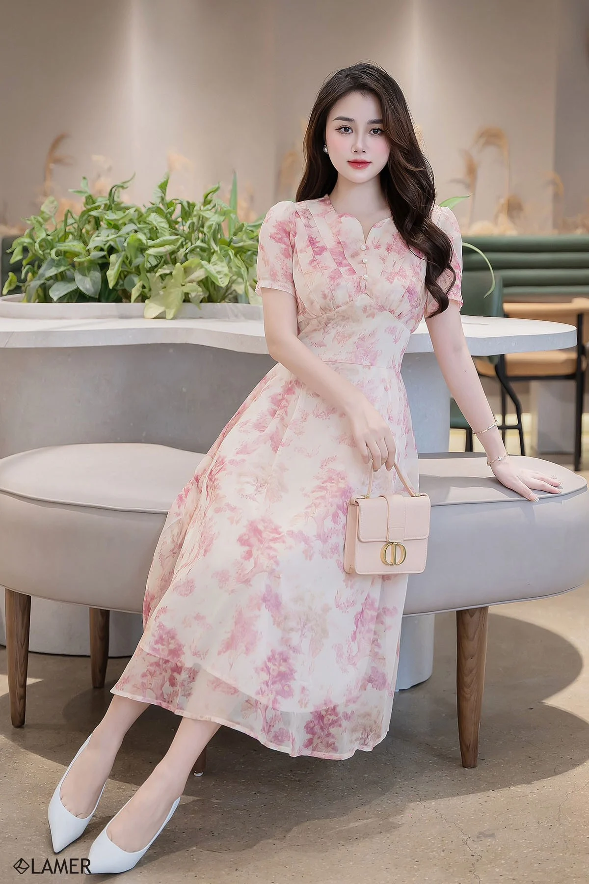 Đầm maxi thướt tha