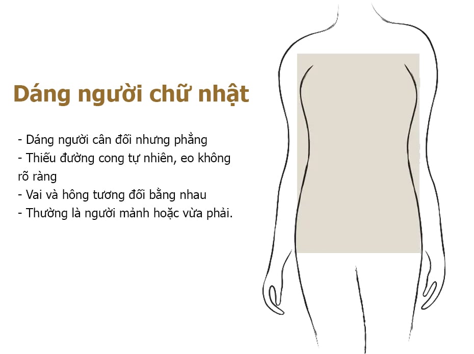 Dáng người hình chữ nhật