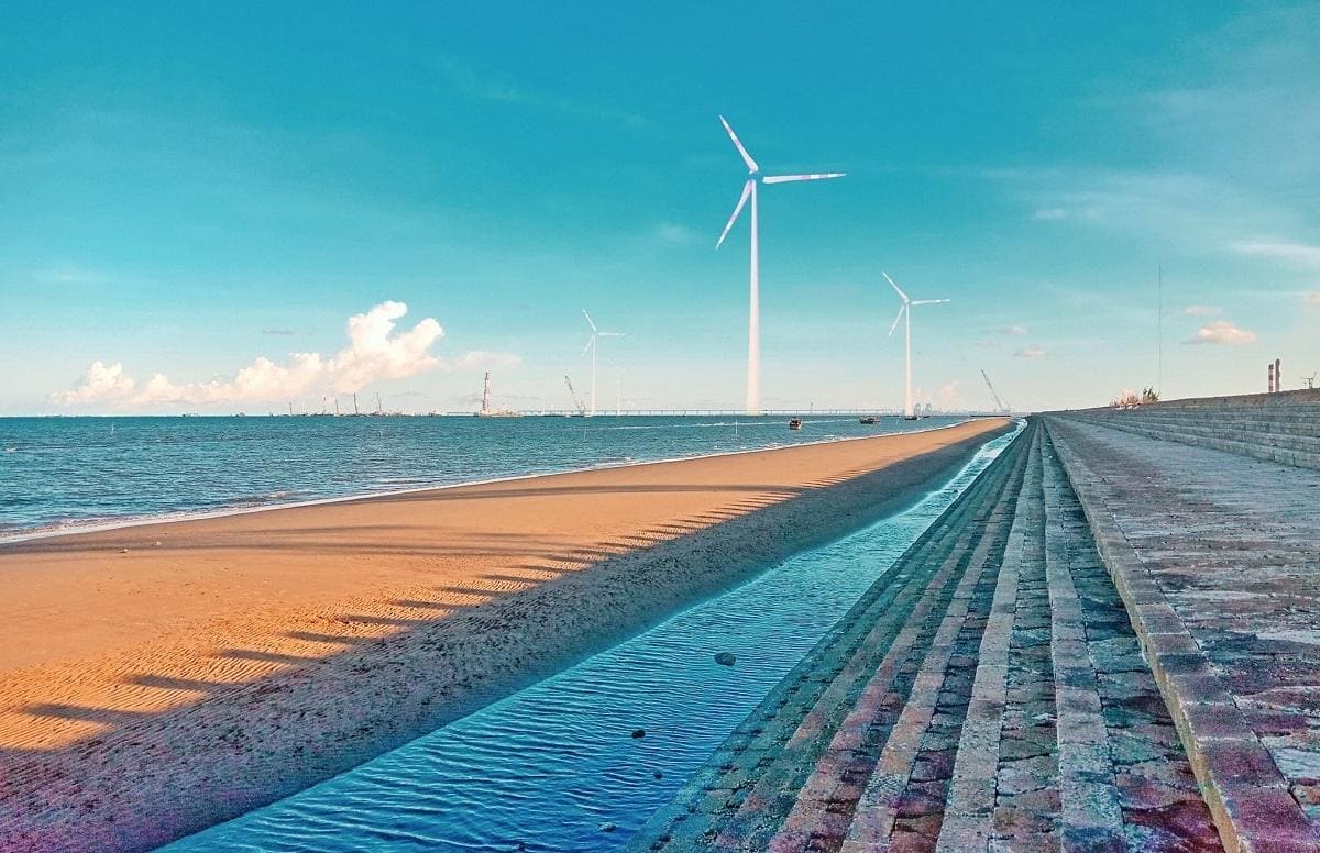 du lịch biển miền nam 30/4 tại bãi biển ba động trà vinh