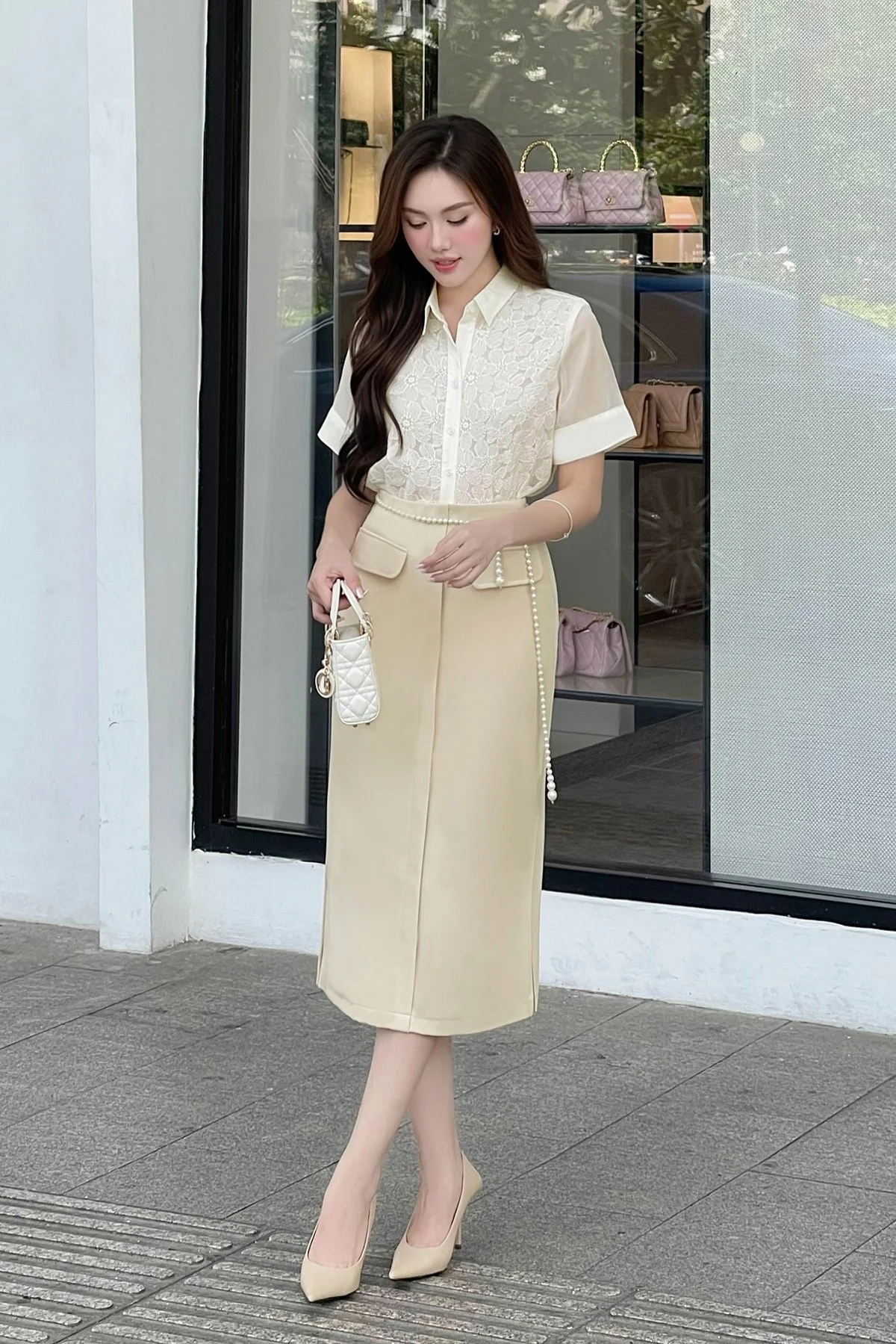Chọn tổng thể đồng điệu về màu sắc để tạo khối thống nhất