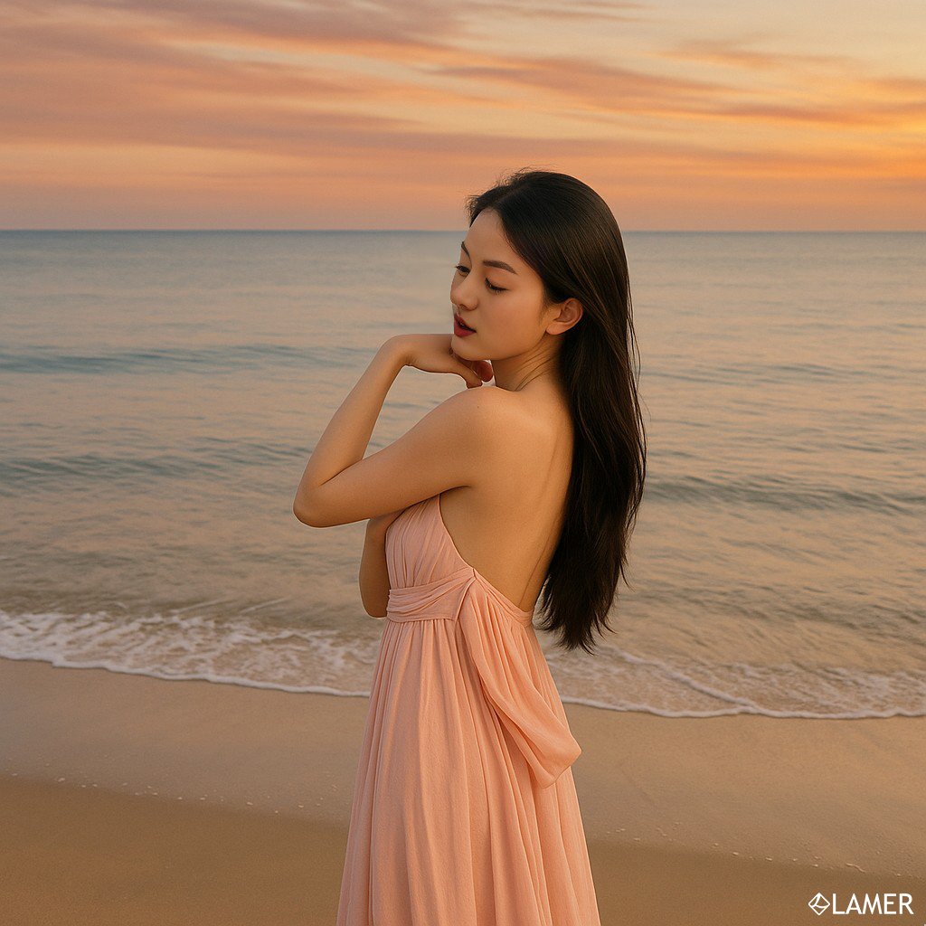 Hướng dẫn chụp ảnh đi biển với váy maxi