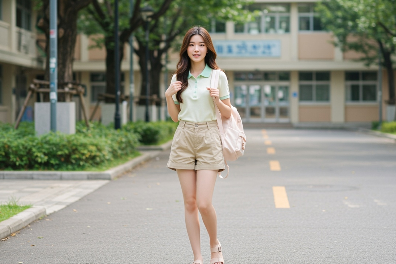 Phối đồ quần kaki áo polo