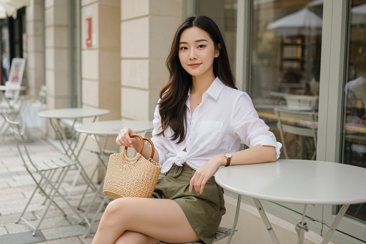 Phối đồ quần kaki áo sơ mi