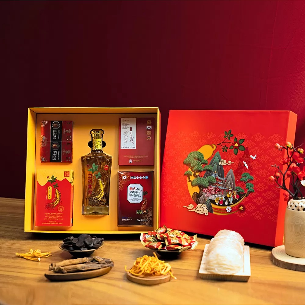 Quà tặng mẹ 8 tháng 3 hộp quà sức khỏe