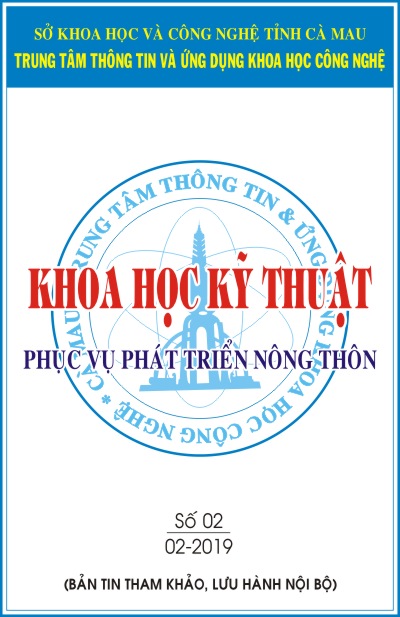 Bản tin khoa học kỹ thuật phục vụ phát triển nông thôn tháng 02 năm 2019