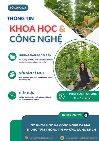 Tập san Thông tin KHCN quý I năm 2025.