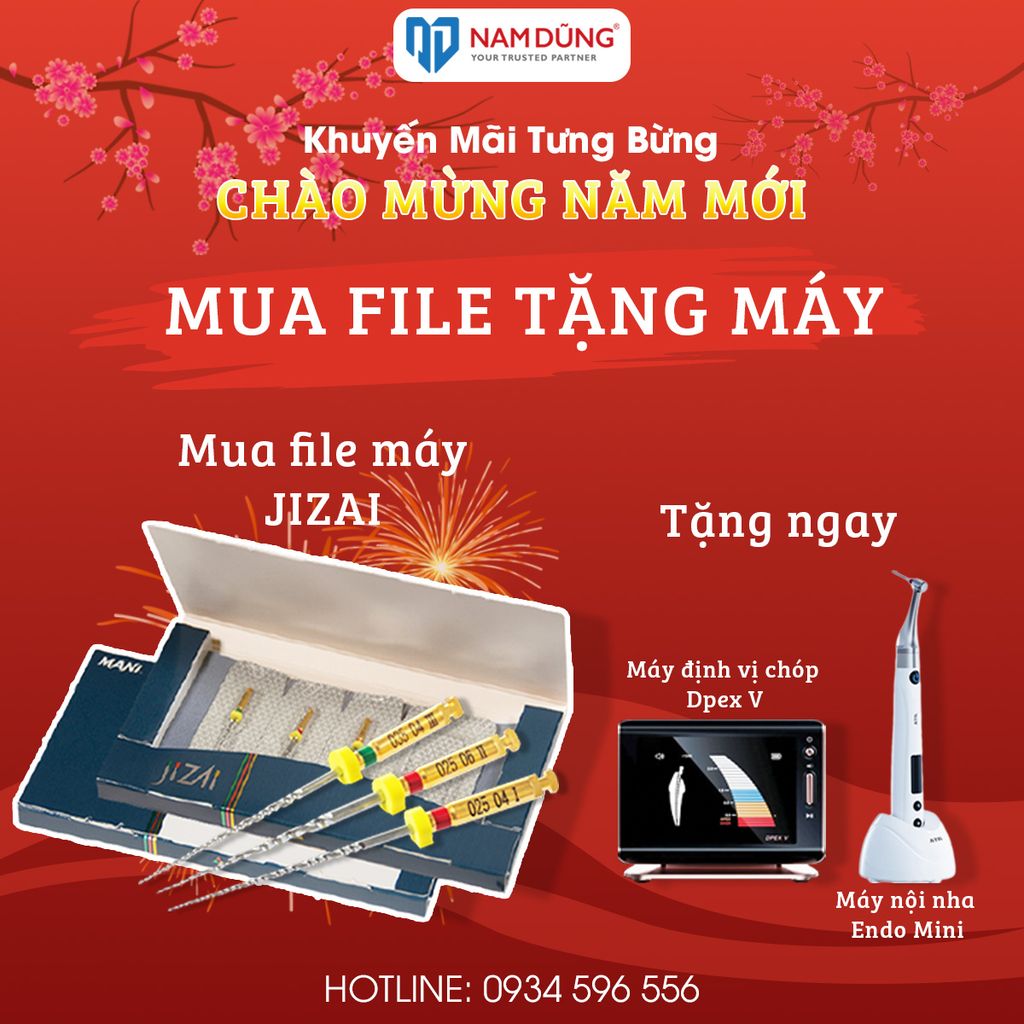 MÁY NỘI NHA ENDO MINI + MÁY ĐỊNH CHÓP DPEX V - SỰ LỰA CHỌN HOÀN HẢO