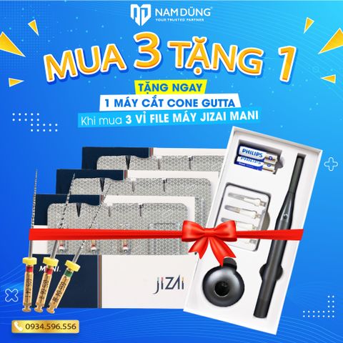 🔥 MUA JIZAI KIT SET - TẶNG NGAY MÁY CẮT CONE GUTTA 🔥