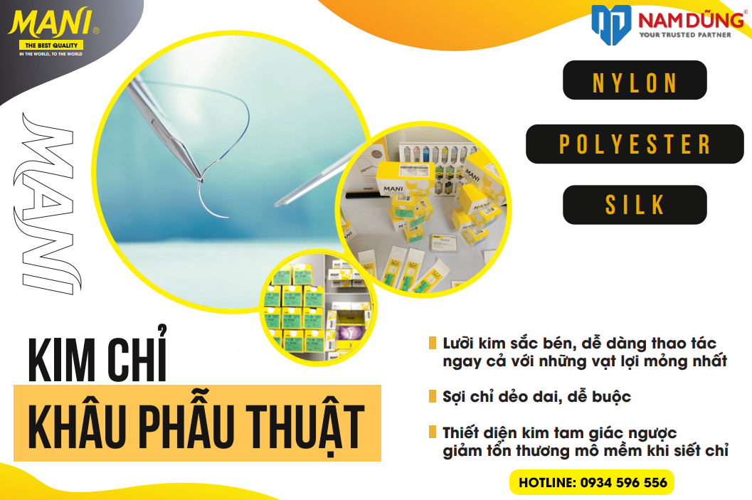 PHÂN LOẠI CHỈ KHẨU PHẪU THUẬT
