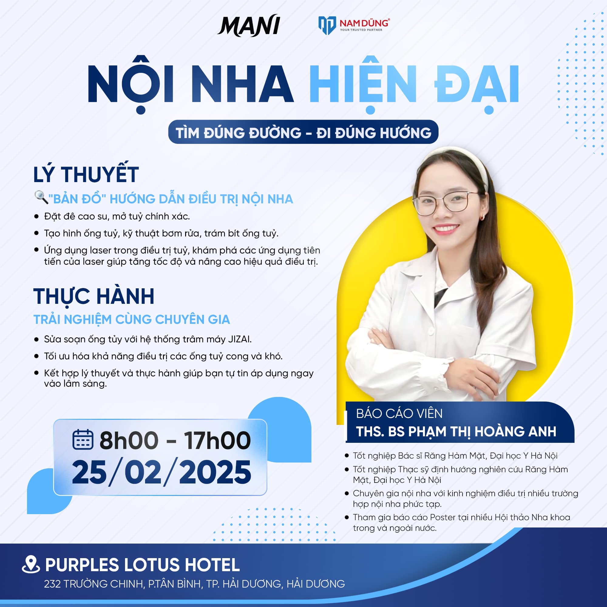 MỞ ĐƠN ĐĂNG KÝ WORKSHOP “NỘI NHA HIỆN ĐẠI”