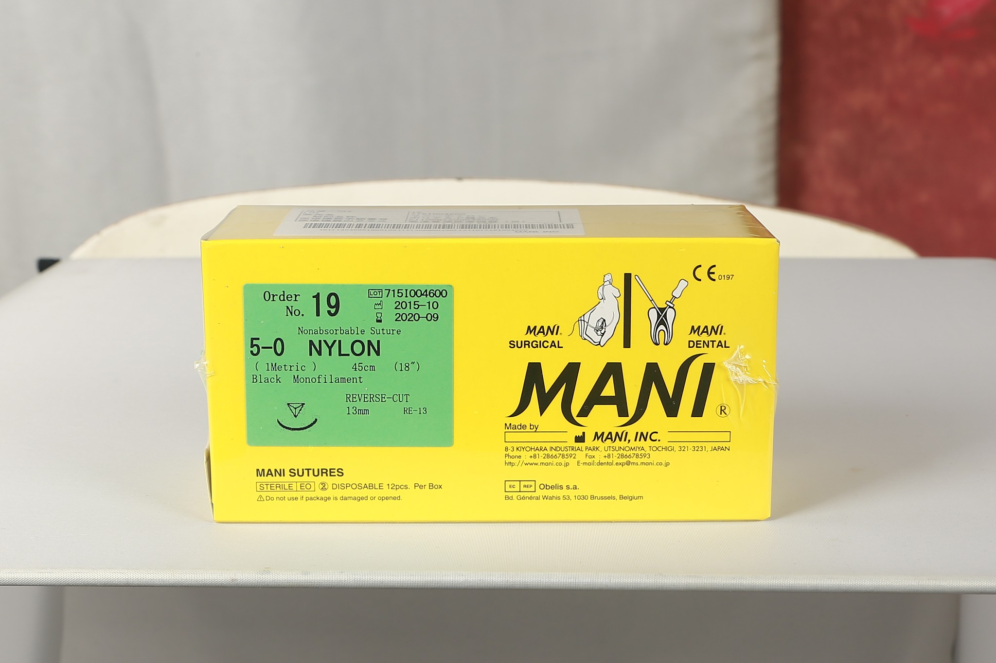 PHÂN LOẠI CHỈ KHÂU PHẪU THUẬT MANI