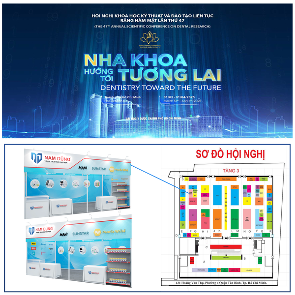 [HCM ] HỘI NGHỊ KHOA HỌC KỸ THUẬT VÀ ĐÀO TẠO LIÊN TỤC RĂNG HÀM MẶT LẦN THỨ 47