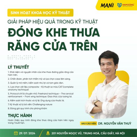 [HÀ NỘI] - MỞ ĐƠN ĐĂNG KÝ SINH HOẠT KHOA HỌC KỸ THUẬT