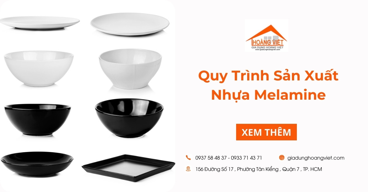 Quy Trình Sản Xuất Nhựa Melamine Từ Nguyên Liệu Đến Sản Phẩm