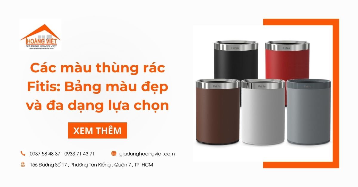 Top 10 Lợi Ích Không Thể Bỏ Qua của Thùng Rác Fitis 10L