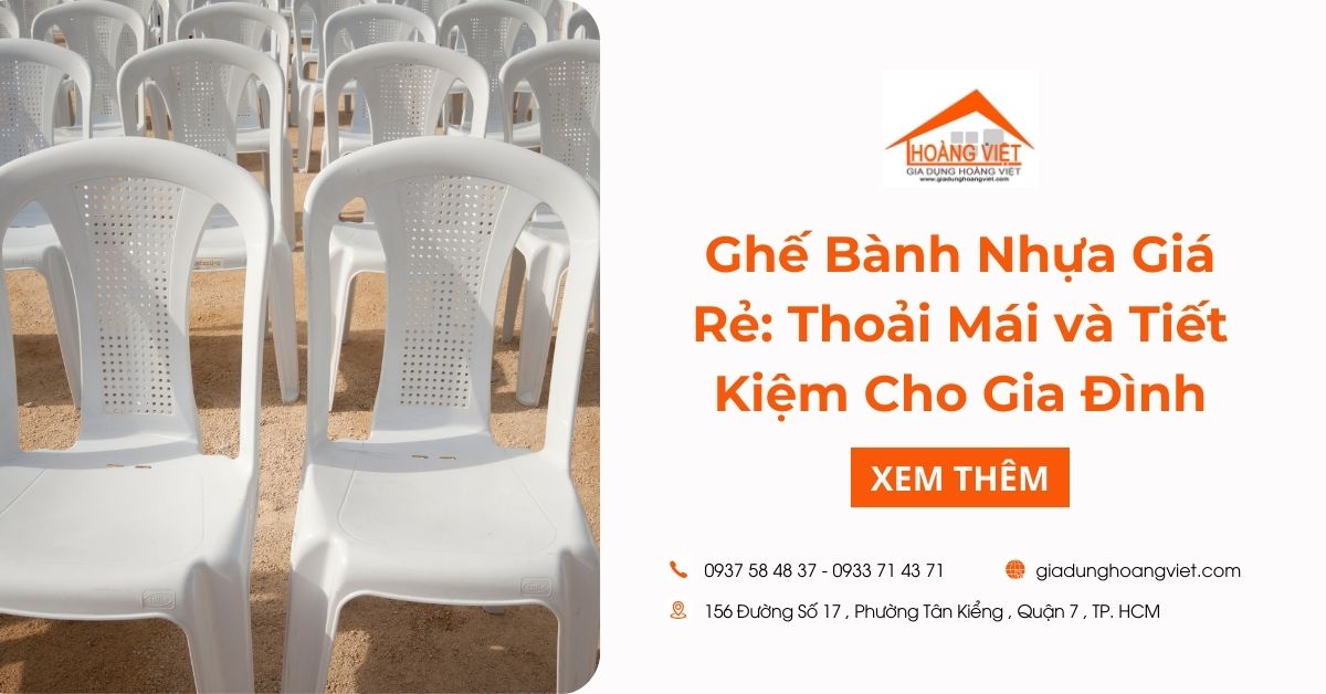 Ghế Bành Nhựa Giá Rẻ: Thoải Mái và Tiết Kiệm Cho Gia Đình