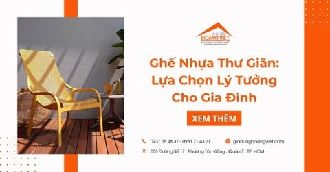 Ghế Nhựa Thư Giãn: Lựa Chọn Lý Tưởng Cho Gia Đình