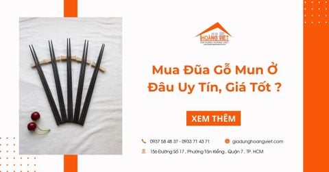 Bạn Đã Biết Mua Đũa Gỗ Mun Ở Đâu Uy Tín, Giá Tốt Chưa?