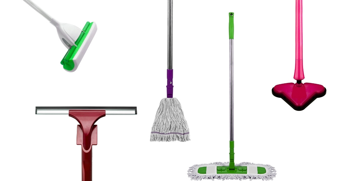 Sử dụng cây lau nhà phù hợp với loại sàn nhà và diện tích