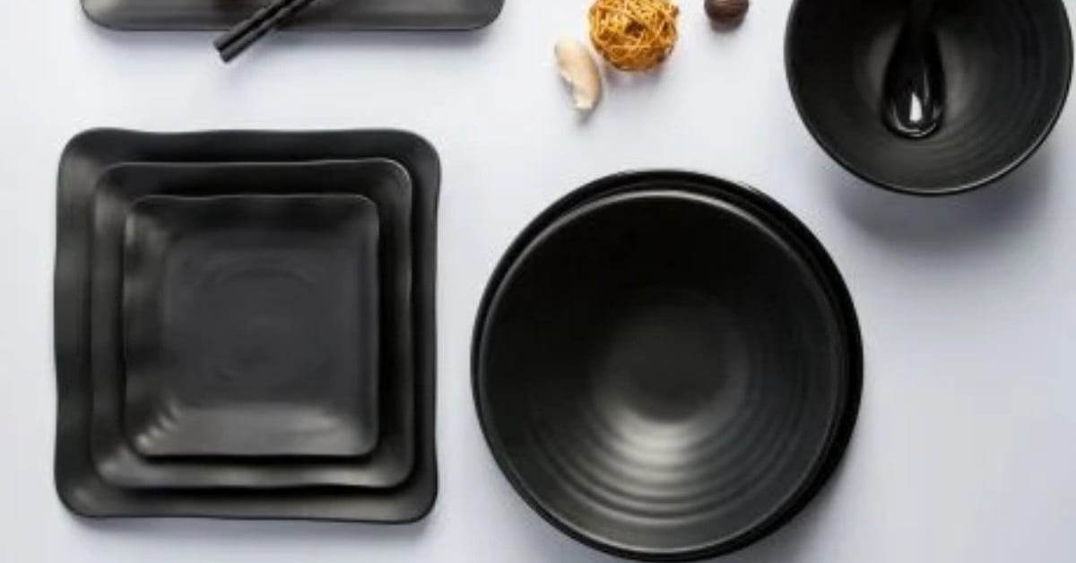Dụng cụ ăn uống melamine của Gia Dụng Hoàng Việt