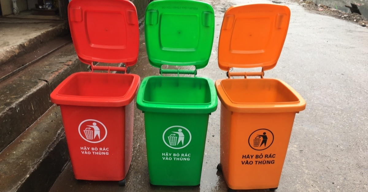Hướng dẫn sử dụng và cách bảo quản thùng rác 60L