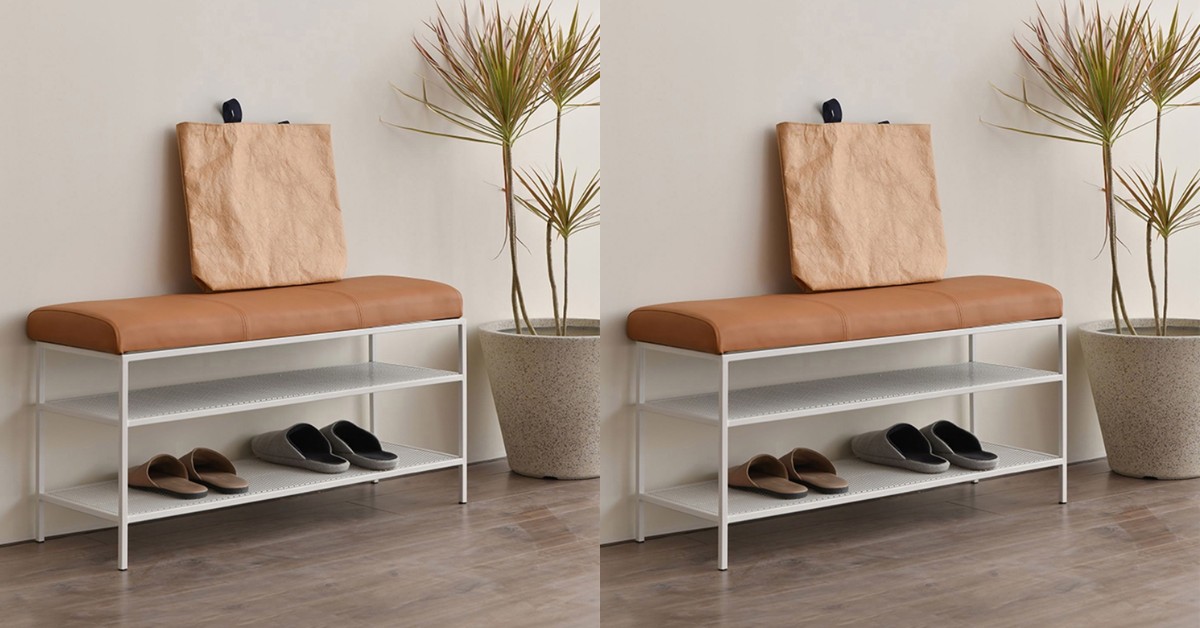 Kệ giày dép có ghế ngồi tiện lợi