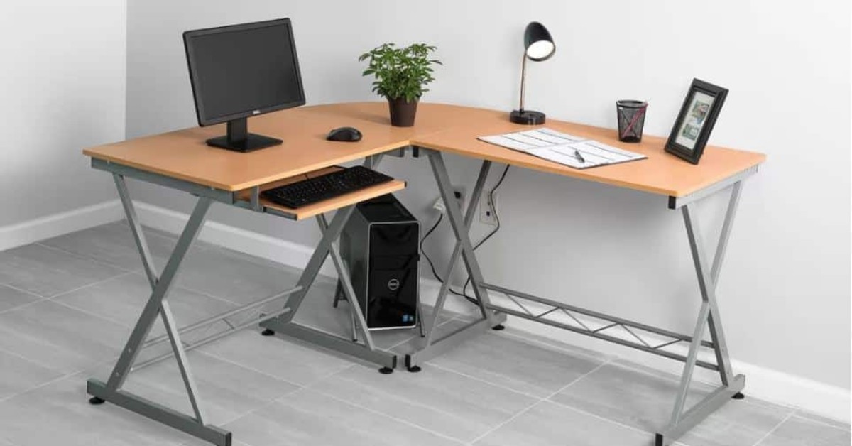 Bàn làm việc góc chữ L