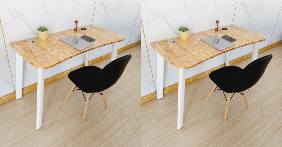 Bàn làm việc có tích hợp sạc không dây