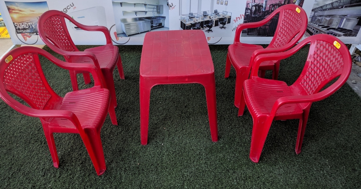 Bàn ghế nhựa quán ăn giá rẻ