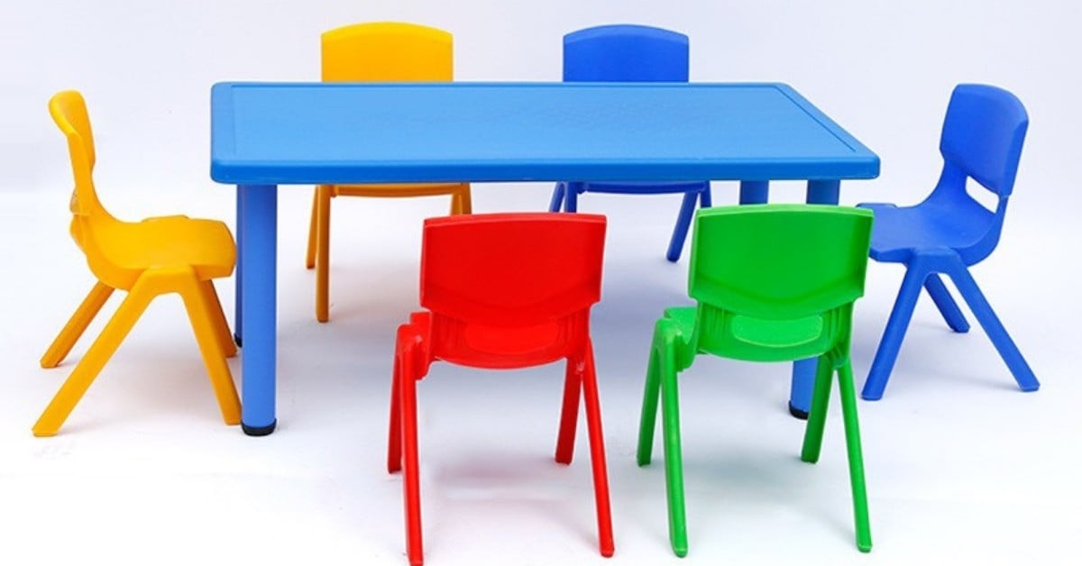 Các mẫu ghế nhựa mầm non xuất khẩu được yêu thích nhất