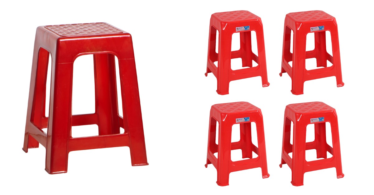 Ưu nhược điểm của ghế nhựa cao không dựa