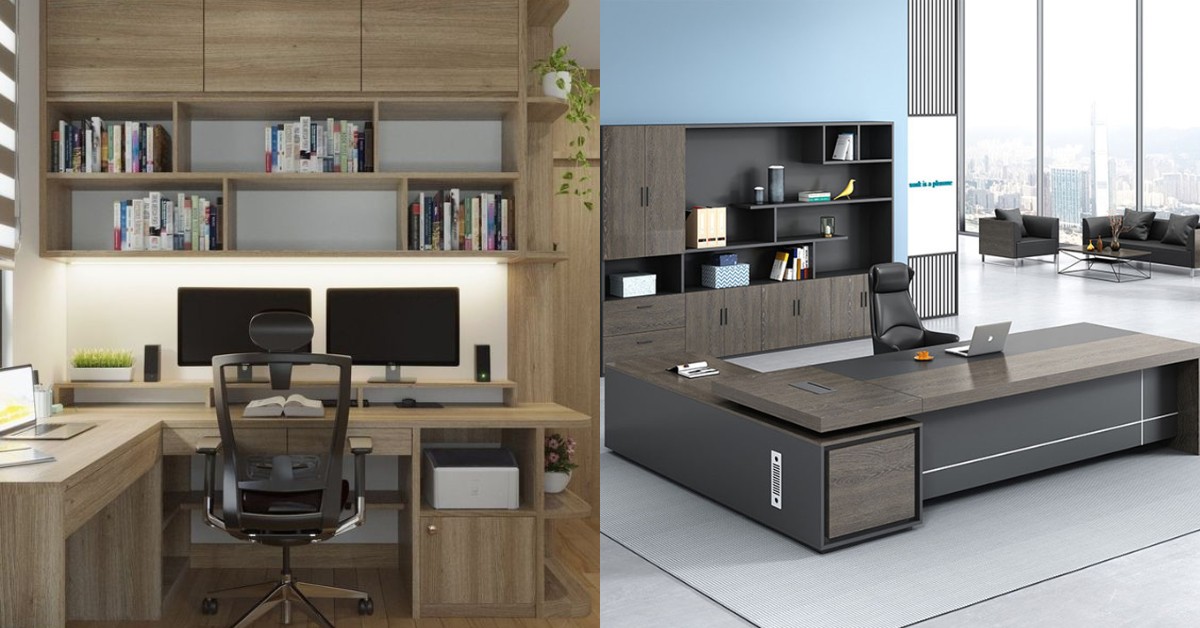 Một số mẫu bàn ghế văn phòng phổ biến nhất hiện nay