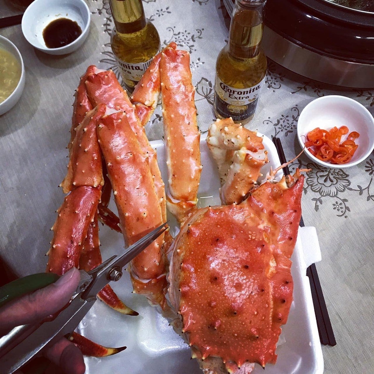 cách chế biến king crab